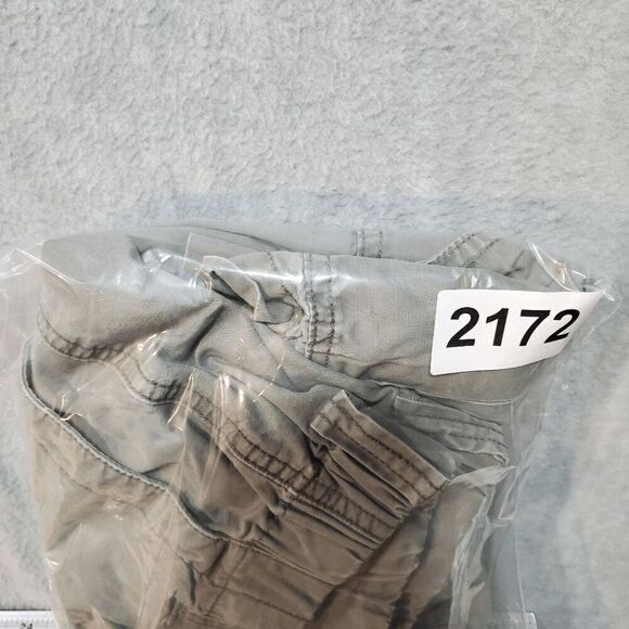 Tommy Bahama Shorts Men XL Green Gray Cargo Relaxed Fit Flat Front Elastic Waist - Picture 12 of 12